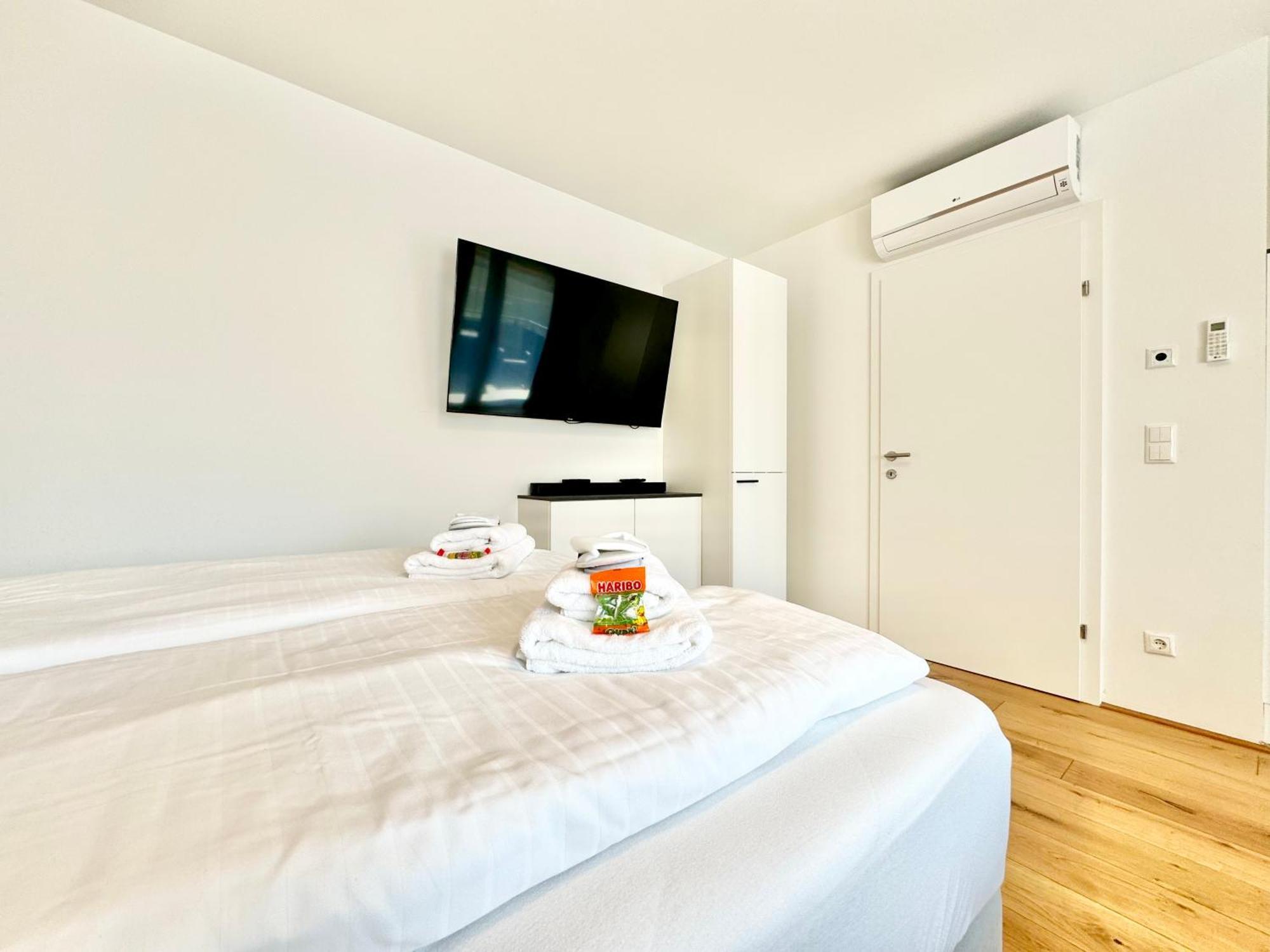 Stylische Wohnung Mit Balkon Viena Exterior foto